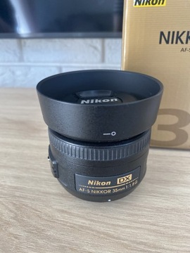 Nikkor 35 mm f/1.8g DX AF-S jak nowy!!