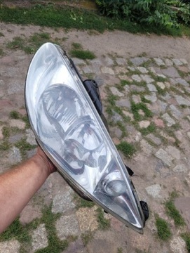 Lampa prawa przednia przód peugeot 206 lift polift