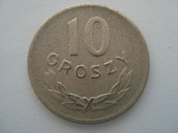 Polska PRL 10 groszy 1949