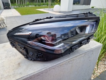 Lanpa przednia prawa led mercedes cla 2020r w118