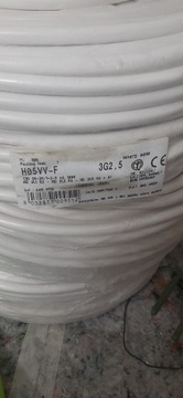 Kabel elektryczny H05VV-F 3x2.5 linka