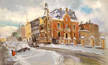 ***KATOWICE- PEJZAŻ MIEJSKI*** PASTEL