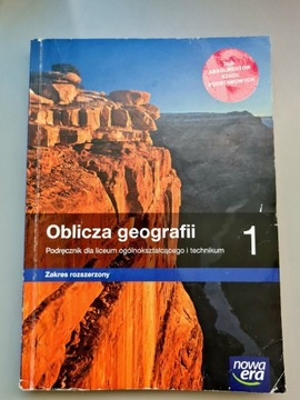 Oblicza geografii. Podręcznik. Zakres rozszerzony. Klasa 1.