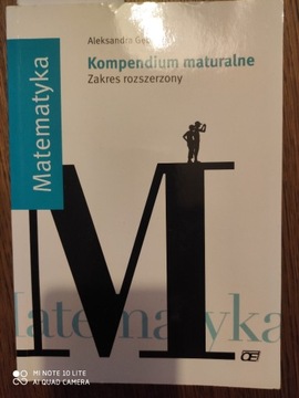 MATEMATYKA Kompendium maturalne - A. Gębura, OE