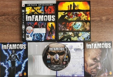 Infamous Edycja Specjalna na PS3.Komplet po Polsku