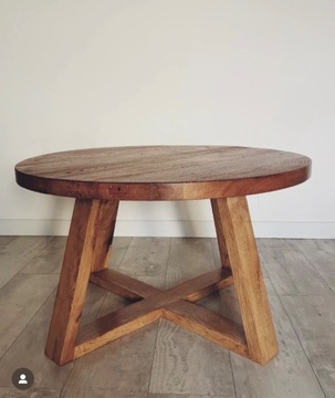 Stolik kawowy, dębowy stolik, drewniany stolik