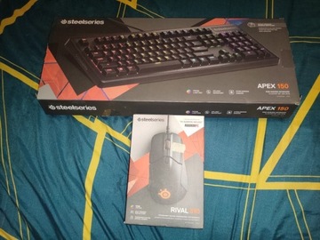 Zestaw myszki i klawiatury od Steelseries 