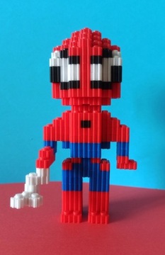Foshan klocki Kapitan Ameryka + Spider-man