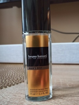 Bruno Banani Man's Best deodorant natural spray  BCM