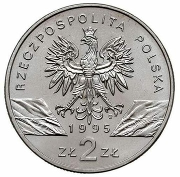 Moneta 2 zł Sum - 1995 rok