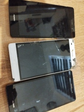 3 X Huawei P8 Lite  ALE-L21 uszkodzone