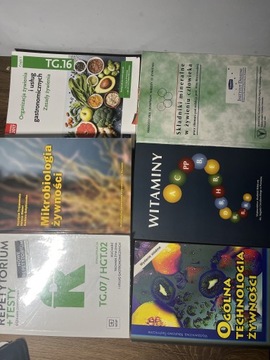 Zbiór książek do olimpiady wiedzy o żywieniu 