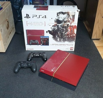 PS4 EDYCJA MGS V PHANTOM PAIN UNIKATOWA JAK NOWA