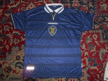 Koszulka Szkocji 1998/00 Home 15 Umbro XL 