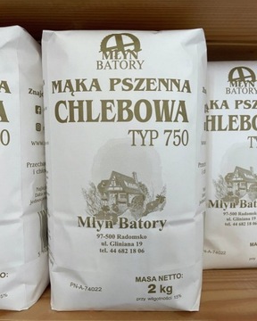 Mąka PSZENNA typ 750 CHLEBOWA