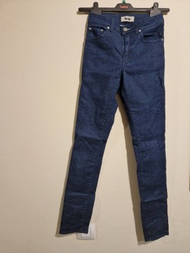 Spodnie acne studios rurki damskie jeansowe 27 s