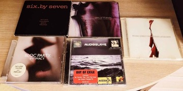 CD Den of, Manic, Audioslave Block Six by seven