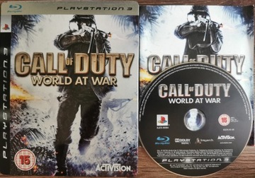 Call of Duty World at War na PS3. Steelbook unikat