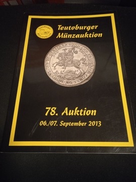 TEUTOBURGER MUNZAUKTION 78 2013r.