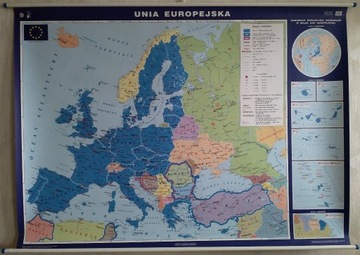 Unia Europejska. Mapa Ścienna