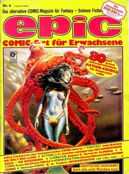 Epic - komiks dla dorosłych nr 4 1982r