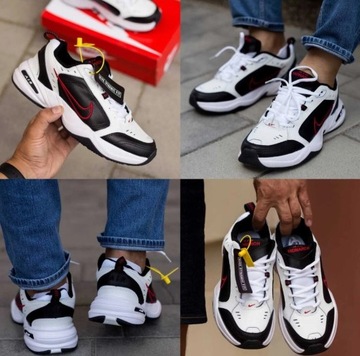 Buty Nike Air Monarch IV White Black Red 36-46