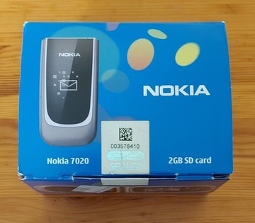 Telefon Nokia 7020 grafit, stan bardzo dobry