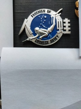 Nurek chińska odznaka wojskowa 