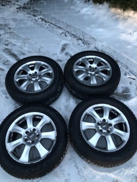 Felgi Volvo z oponami dunlop wintersport 5