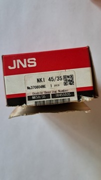 jns nki 45/35 łożysko igiełkowe 