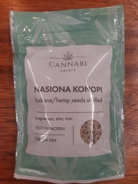 Cannabi - Łuskane nasiona konopi siewnej (500g)