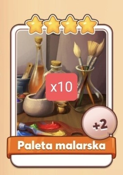 Coin Master Paleta Malarska x10