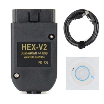 Zeszyt baza kodowań VAG HEX-V2 + VCDS v23.11 