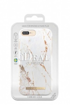 Etui / Case - Carrara Gold - IPhone 8/7/6/6s Plus