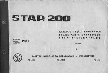 Katalog części zamiennych STAR 200