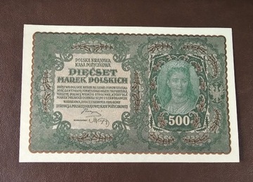 500 marek polskich 1919 II ser F
