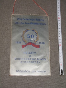 Regaty o mistrzostwo Bydgoszczy Brdyujście 1978