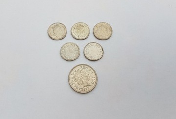 Monety Wielka Brytania / 5, 10 Pence
