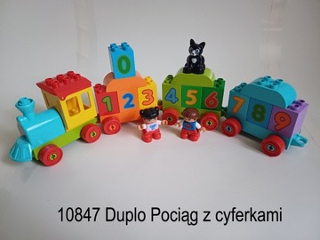 10847 Lego Duplo Pociąg z cyferkami