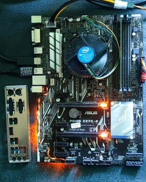Płyta główna Asus Prime z 270-P + procesor 