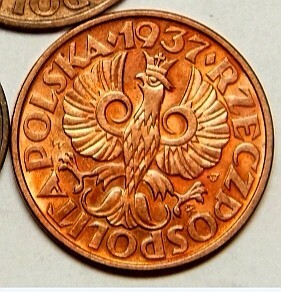 Moneta obiegowa II RP 2gr 1937r 