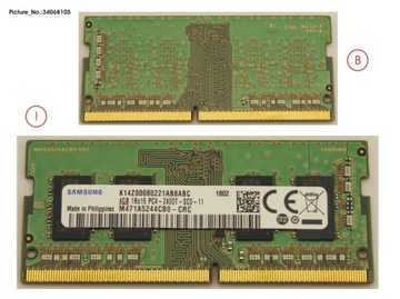 nowa oryginalna pamięć RAM 4gb M471A5244CB0-CRC