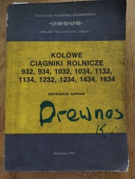 KOŁOWE CIĄGNIKI ROLNICZE 932 934 1032 1034 1132 