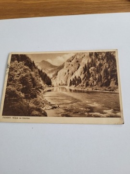 Pieniny 1936r  Widok na Czertez