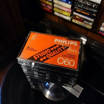 Kaseta kasety magnetofonowa PHILIPS 60 NOWE