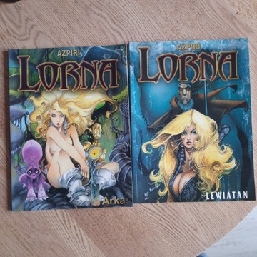 Lorna Arka i Lewiatan komiks Sf erotyka