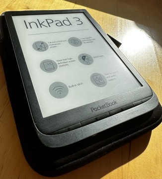 Czytnik PocketBook InkPad 3 8 GB + ETUI - STAN BDB