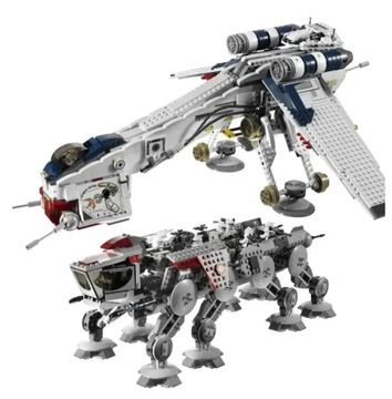 Klocki STAR WARS AT-OT LAAT/c 10195 XXL 1758el 