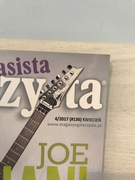 Miesięcznik Czasopismo Gitarzysta #136 4/2017