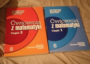 UEK ćwiczenia z matematyki część 1 i 2